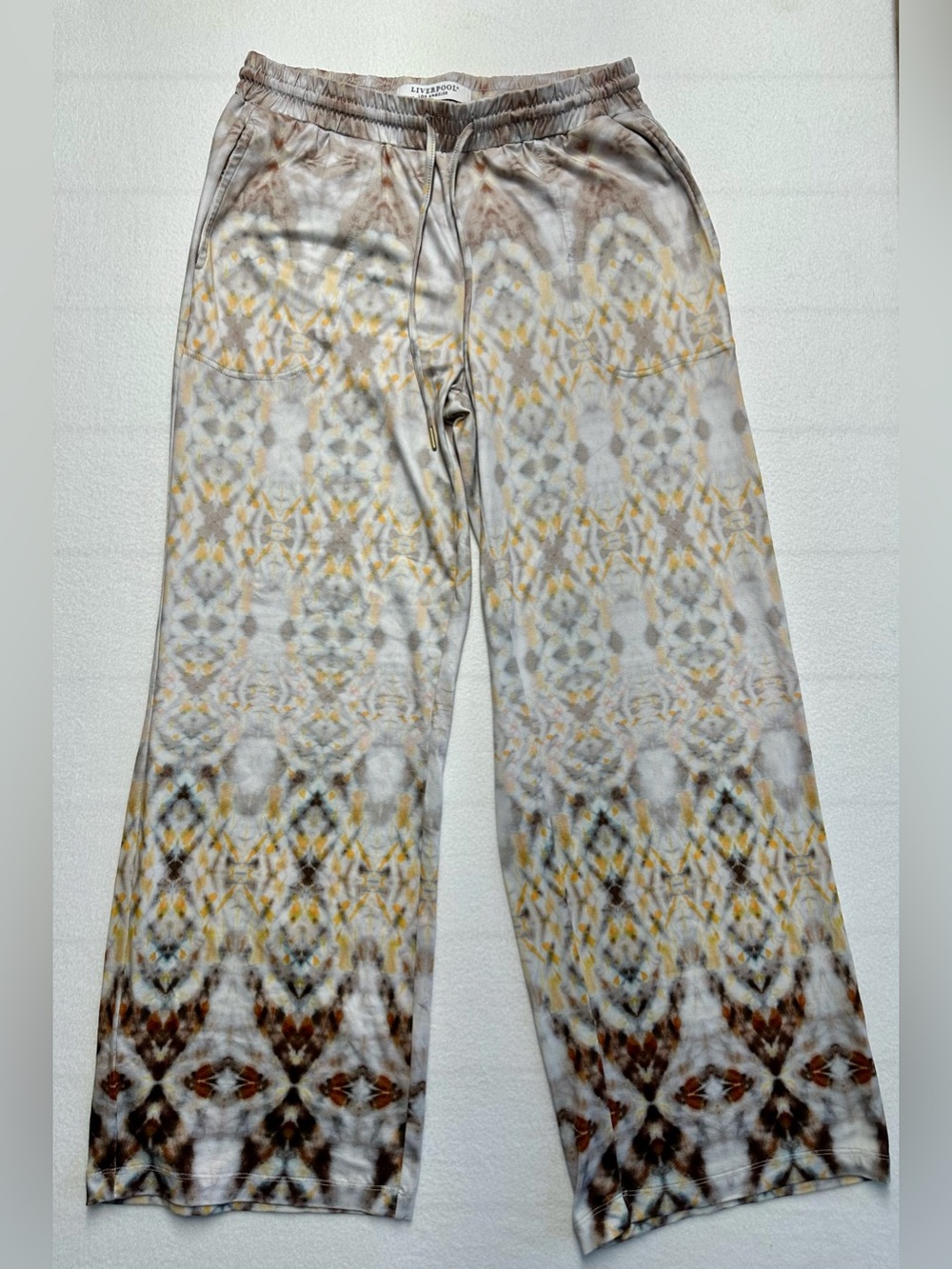 Liverpool Los Angeles Women’s L Buttery Soft Pull‑On Palazzo Pants